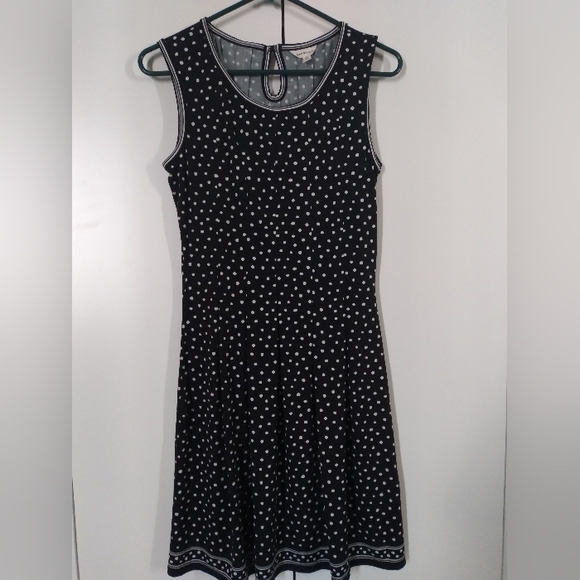 Max Studio Dresses & Skirts - Max Studio Black and White Polka Dot Mini Dress